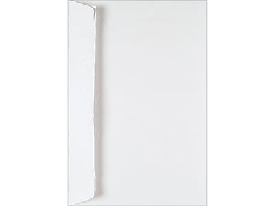 Staples 570225 Wove Side-Opening Easyclose Booklet Envelopes 6-Inch X 9-Inch White 250/Box 